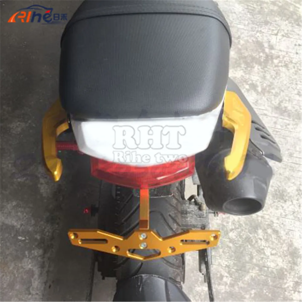 Аксессуары для мотоциклов держатель рамки номерного знака мотоцикла черный цвет