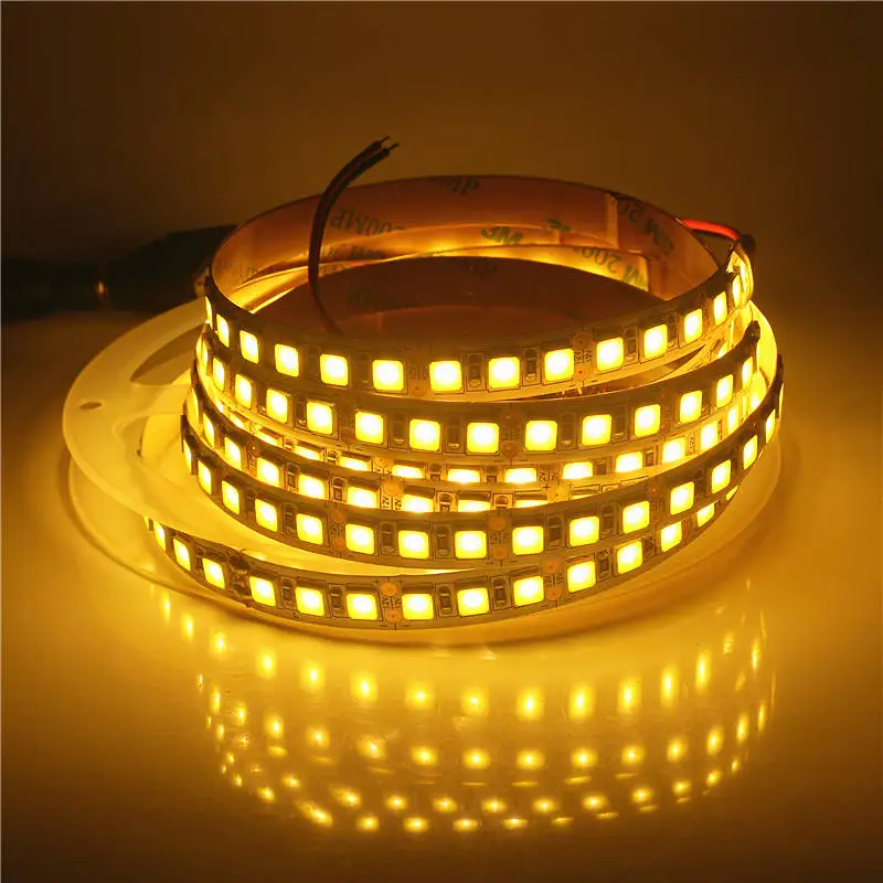 5 м/лот Светодиодная лента 5054 smd водонепроницаемый светодиод 5 м 600led DC 12 В surper яркий 120 светодиодов/м Диодная лента лучше 5050