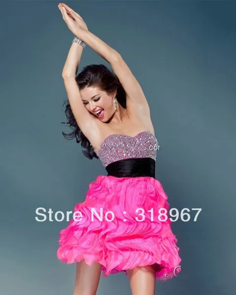 Free Shipping Sexy Strapless Short Sequin Dress Party Dresses | Свадьбы и торжества