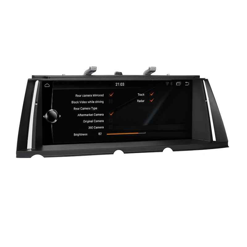 OZGQ Автомобильная Мультимедийная система стерео для 2009-2015 BMW 7 серии F01 F02 Android 9 0 10 25