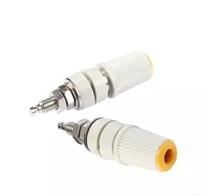 4 шт./лот 30VAC 60VDC MAX 24A Разъем типа &quotбанан&quot из чистой меди с большим током для
