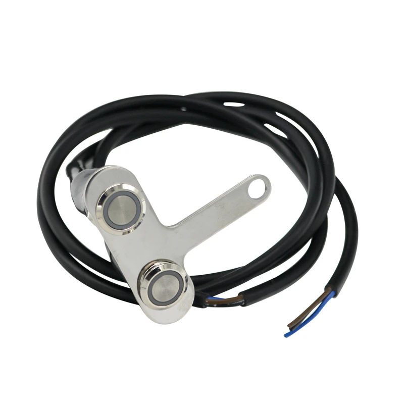 Светодиодный выключатель LMoDri для мотоцикла из нержавеющей стали с регулируемым