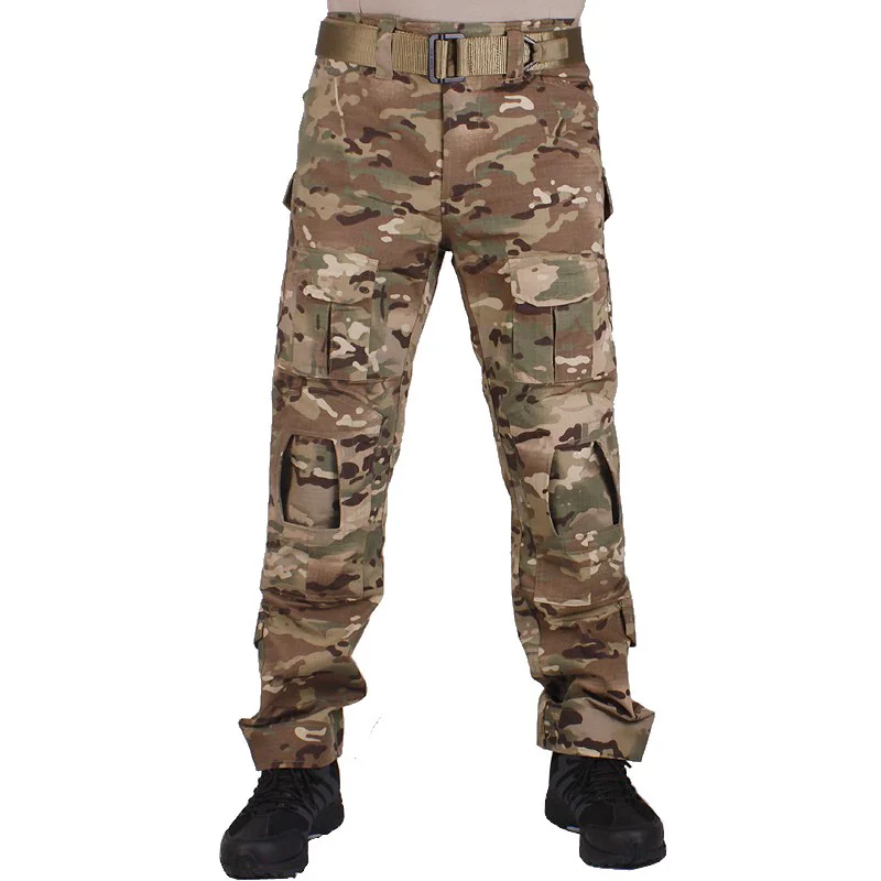 Камуфляжные военные боевые штаны мужские брюки тактические армейские со