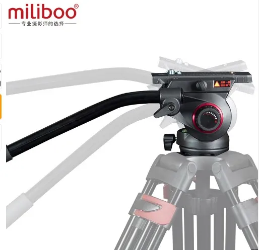 Miliboo MYT803 плоская основа Жидкостная головка с чашей 75 мм размер обновленная
