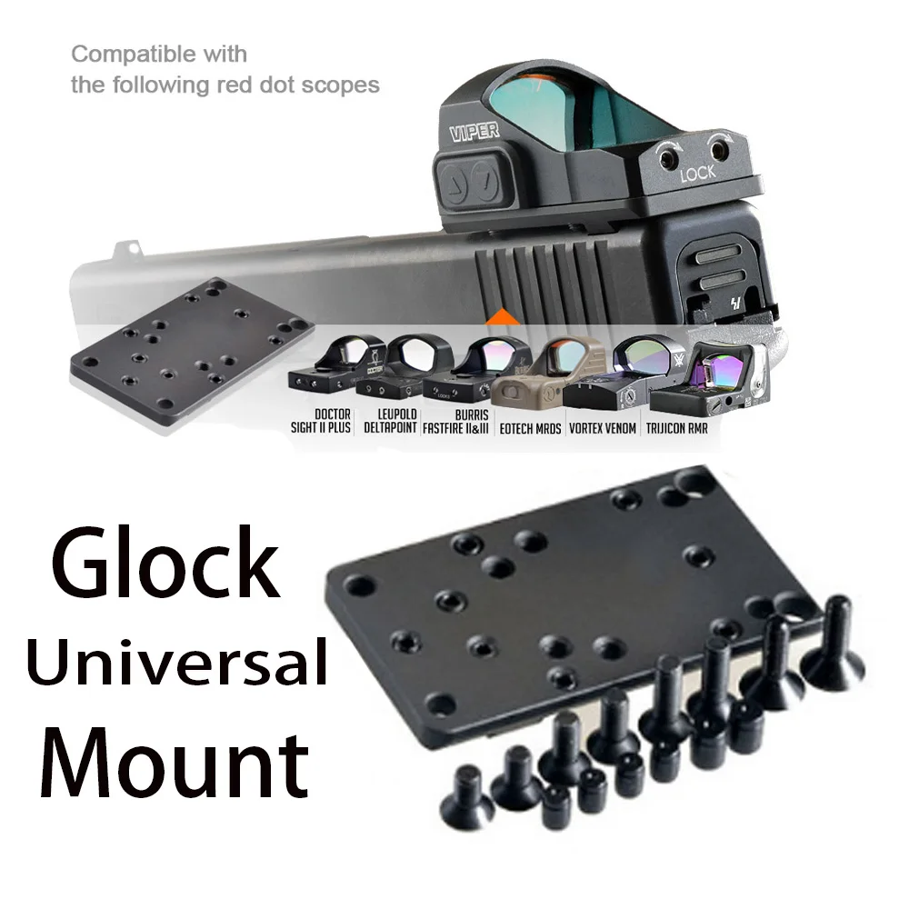Magorui Glock пластина заднего вида базовое Крепление подходит для универсальной красной точки зрения аксессуары для пистолетов