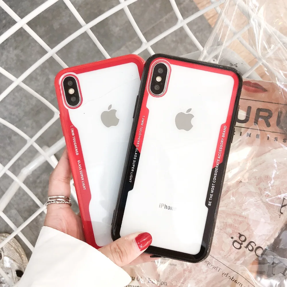 Прозрачный чехол для Redmi версия 4 4X5 6 Plus роскошные чехлы телефонов с закругленными