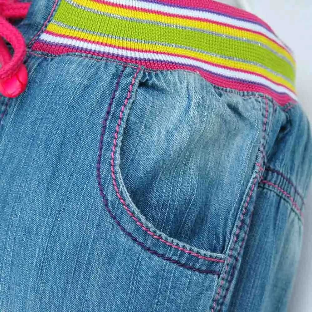 Джинсы с вышивкой бабочки для девочек на возраст 12 мес.-5 лет | Мать и ребенок