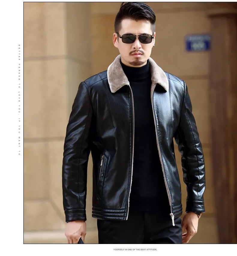 Лидер продаж экспорт русская кожаная куртка мужские пальто брендовая