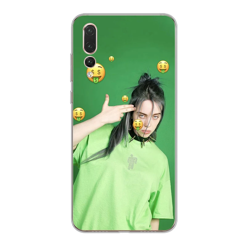 Ciciber чехол для Mate 20 10 9 Lite Pro X Huawei P Plus smart 2019 телефона мягкий TPU Billie eilish Capa |