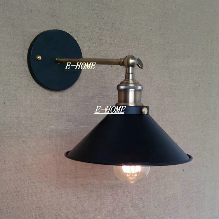 American minimalist industrial style retro gold bronze decoration old corridors before the mirror wall lamp loft | Лампы и освещение