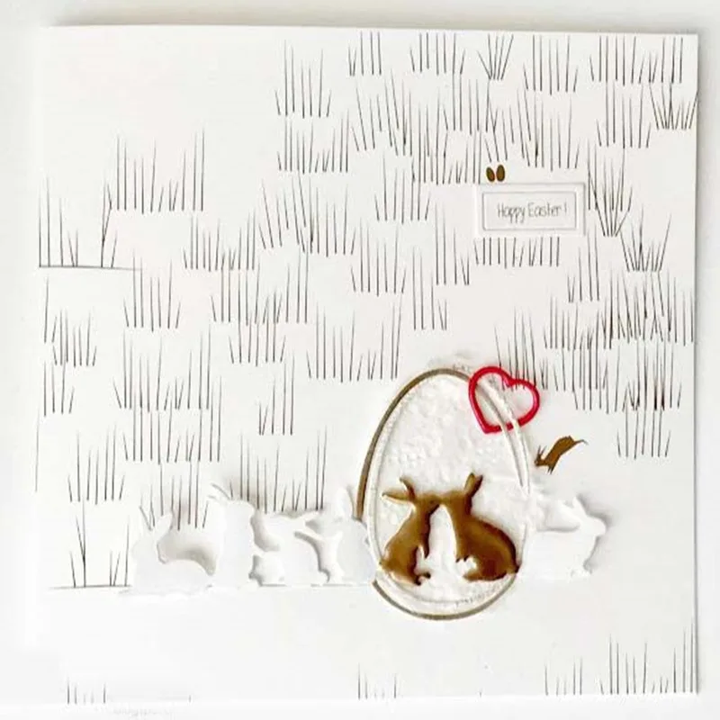 Штампы для резки металла высечки Пасхальных Кроликов украшения скрапбукинга