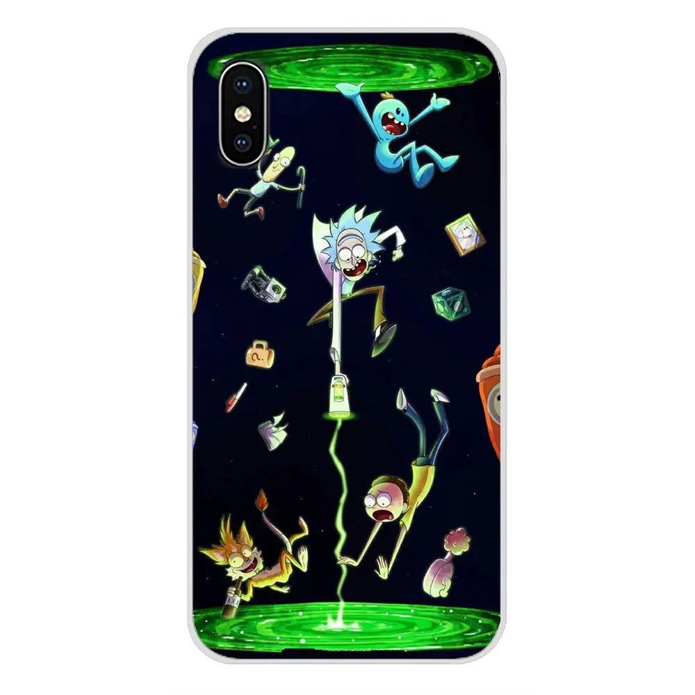 Модные прозрачные мягкие чехлы Rick and Morty для Huawei Nova 2 3 2i 3i Y6 Y7 Y9 Prime Pro GR3 GR5 2017 2018 2019 Y5II