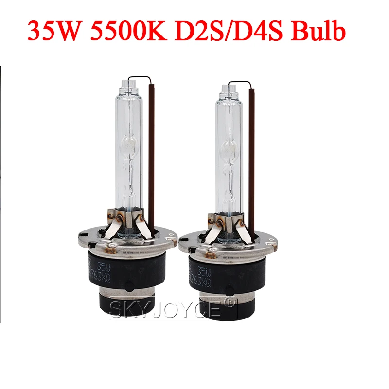 SKYJOYCE оригинальный 35 вт быстрый яркий 5500K D2S Xenon D4S HID набор ламп 85967-50020 ксеноновый