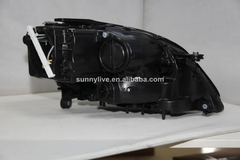 Для Mercedes-Benz W164 ML280 ML320 ML350 светодиодный головной светильник 2005-2008 года с желтым отражателем с HID комплектом TYC