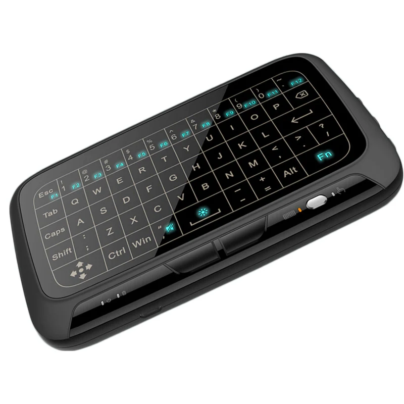 Новая H18 + мини беспроводная виртуальная клавиатура полная 2 4 ГГц QWERTY сенсорная