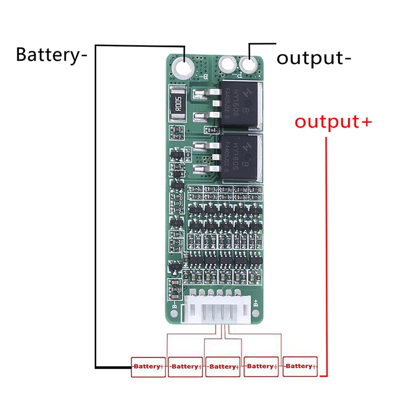 5s 15A литий-ионная батарея Bms 18650 зарядное устройство Защитная плата аксессуары для защиты клеток