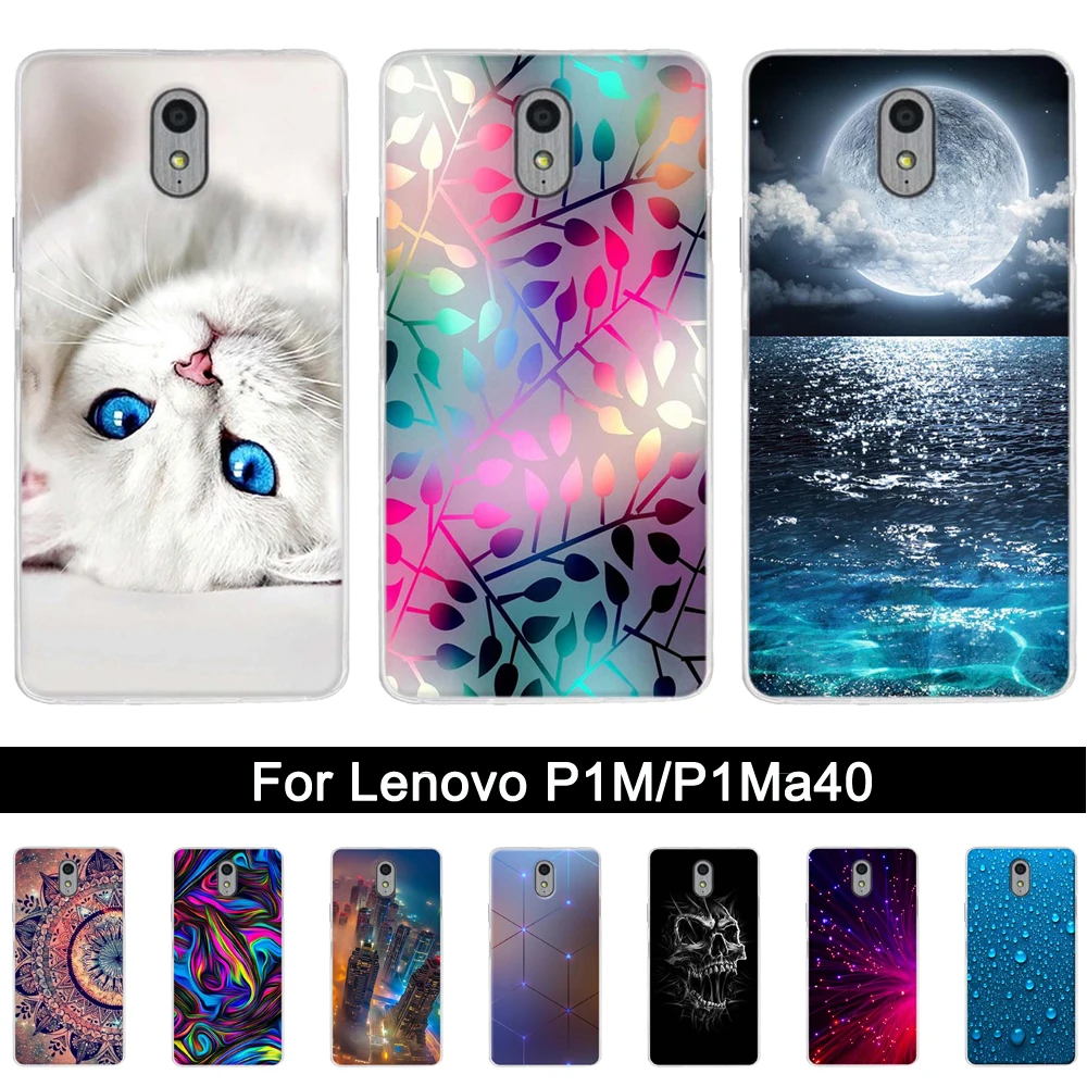 Чехол из ТПУ Для Lenovo vibe P1M силиконовый чехол с принтом для lenovo P 1M Vibe P1mA40 p1ma40