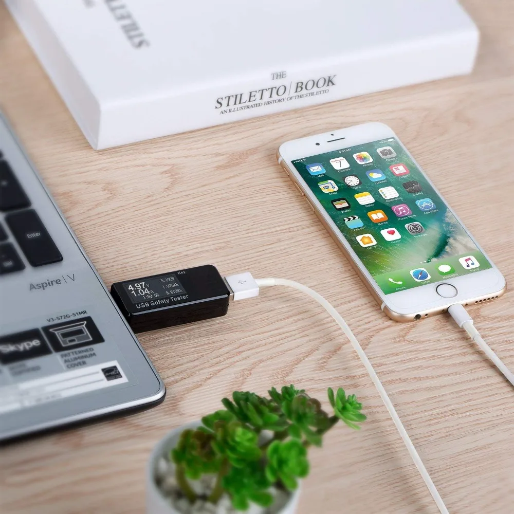 USB цифровой измеритель мощности тестер мультиметр напряжения тока DC 5.1A 30 в Ампер
