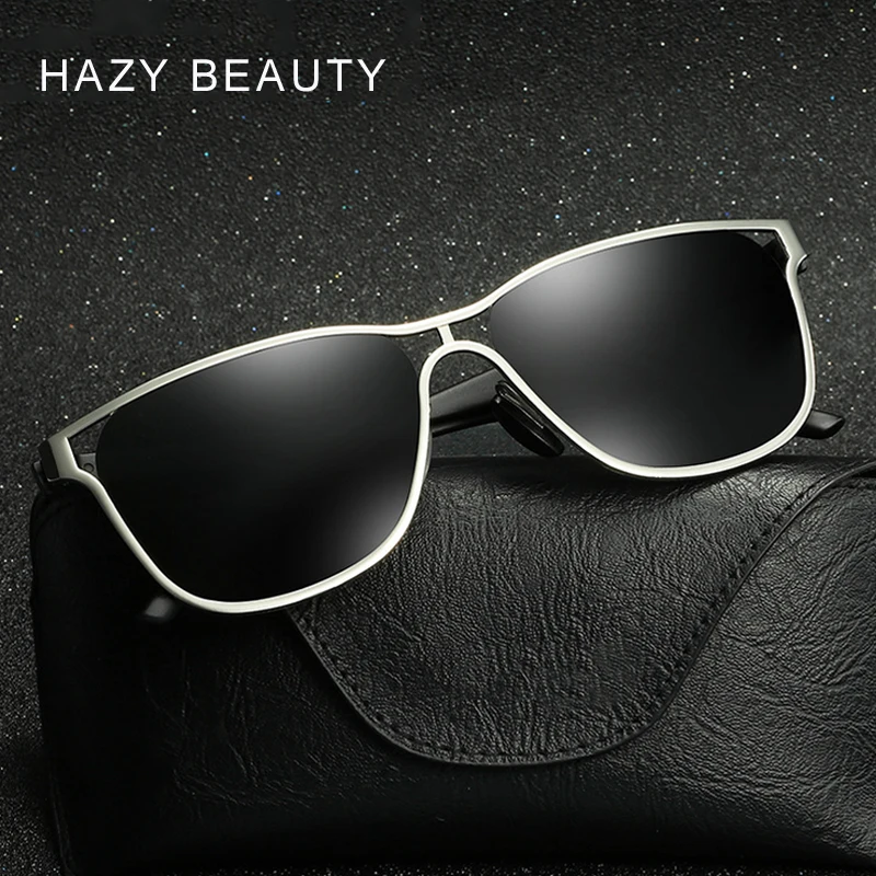 Мужские солнцезащитные очки для вождения поляризационные с защитой UV400 новинка