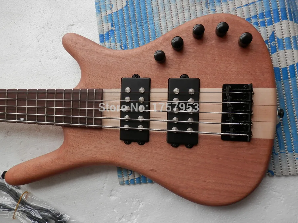 Прямая продажа с фабрики оптовая новейший W LTD Corvette 5 струн бас натуральный один