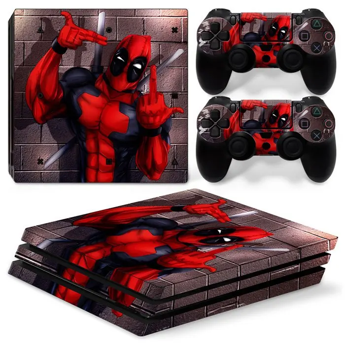 Защитный Дизайн Лидер продаж Стикеры винил кожи для PS4 Pro консоли контроллера кожи Стикеры