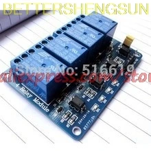 

Blue 4-Channel 5V Relay Module Low Strigger For PIC DSP AVR MSP430