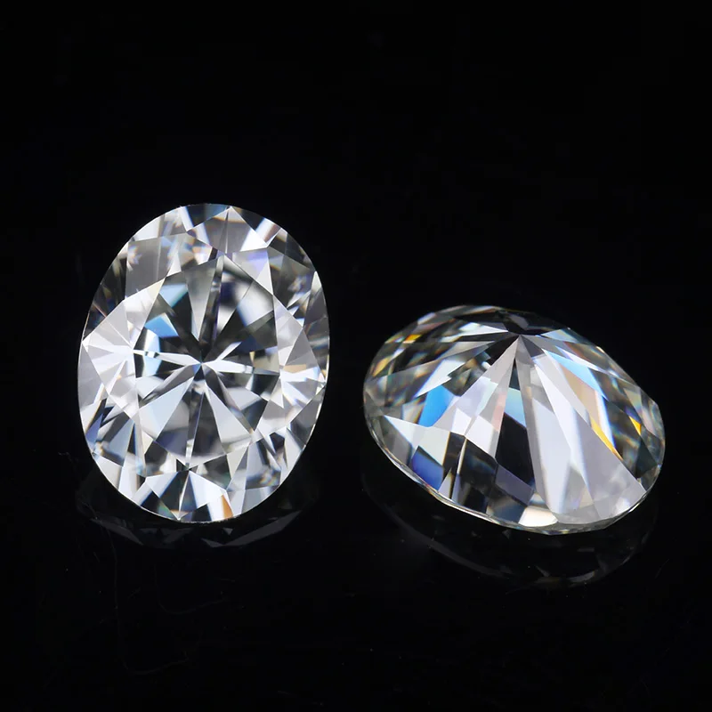 9*7 мм овальная форма I/J моиссаниты отличные свободные камни синтетические