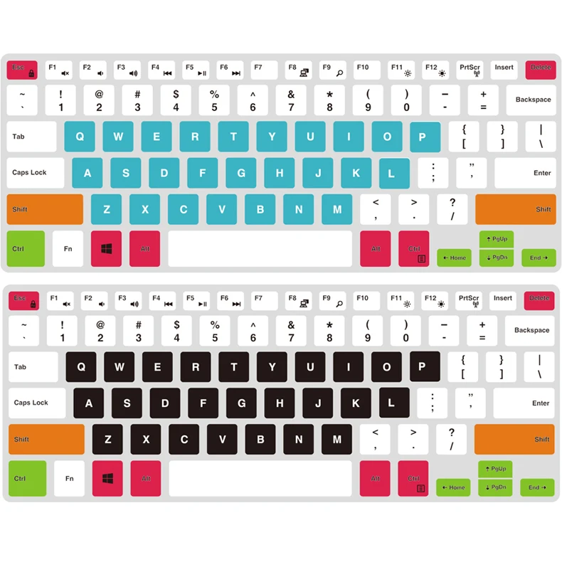 Силиконовый чехол для клавиатуры Espl DELL Inspiron 3000 стандартная Водонепроницаемая
