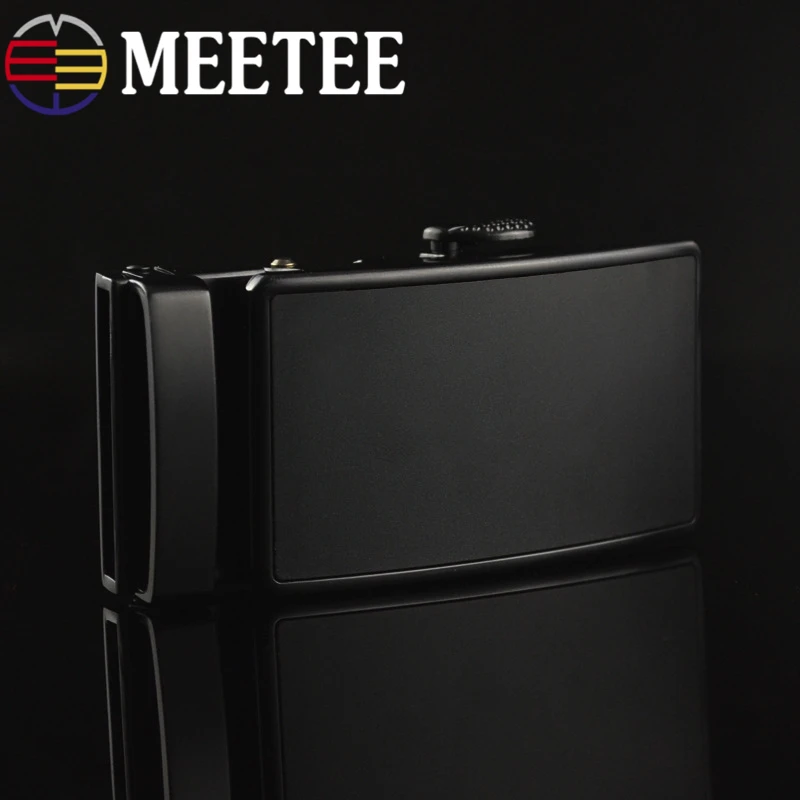 Meetee 3,5 см ширина металлический сплав пряжки для ремня для мужчин автоматические пряжки ковбой пряжки для украшения джинсов аксессуары рождественские подарки