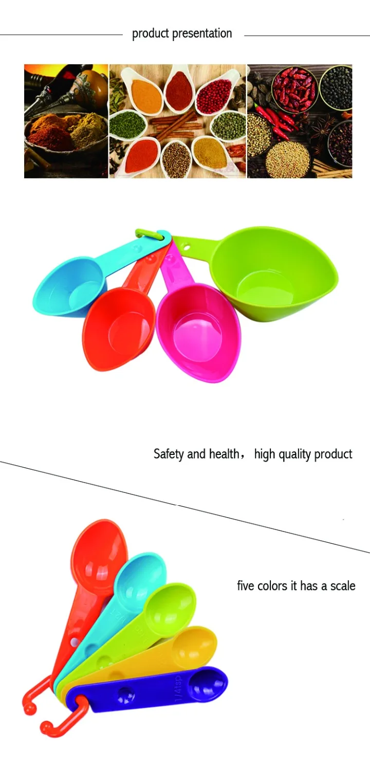 Красочные 9 шт. Кухня colourworks Ложки мерные Мерные колбы Кубок ложка для выпечки