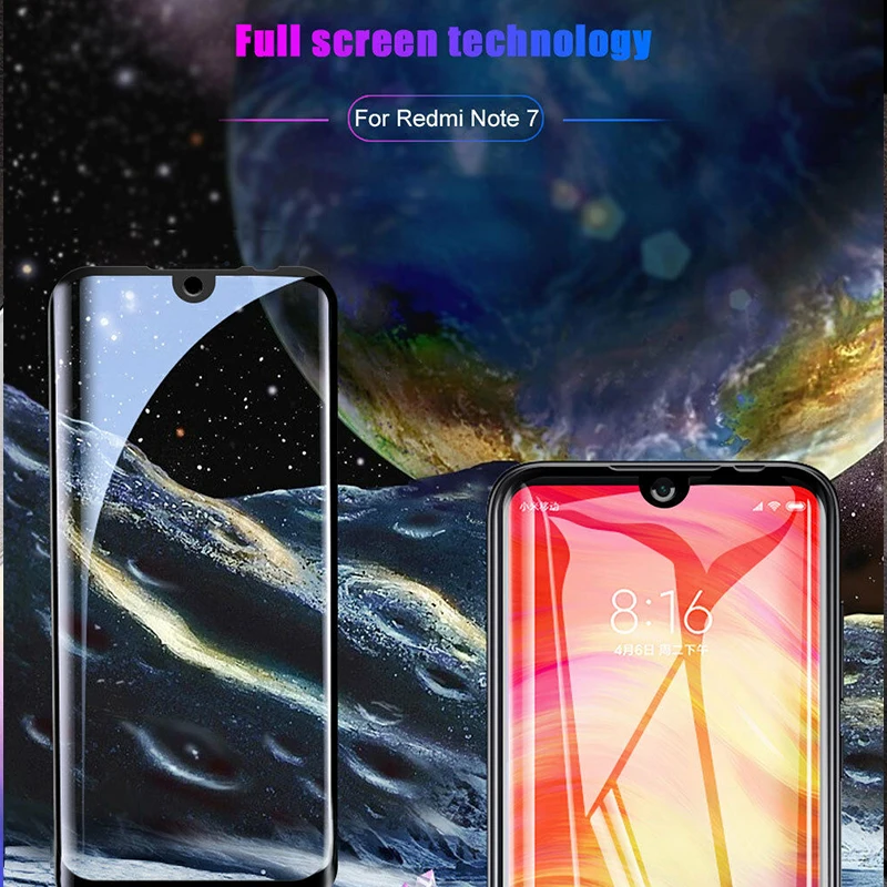 Полноэкранная Защитная пленка для Xiaomi Mi Note 10 Pro 10T Lite Poco X3 NFX M3 F3 стеклянный чехол