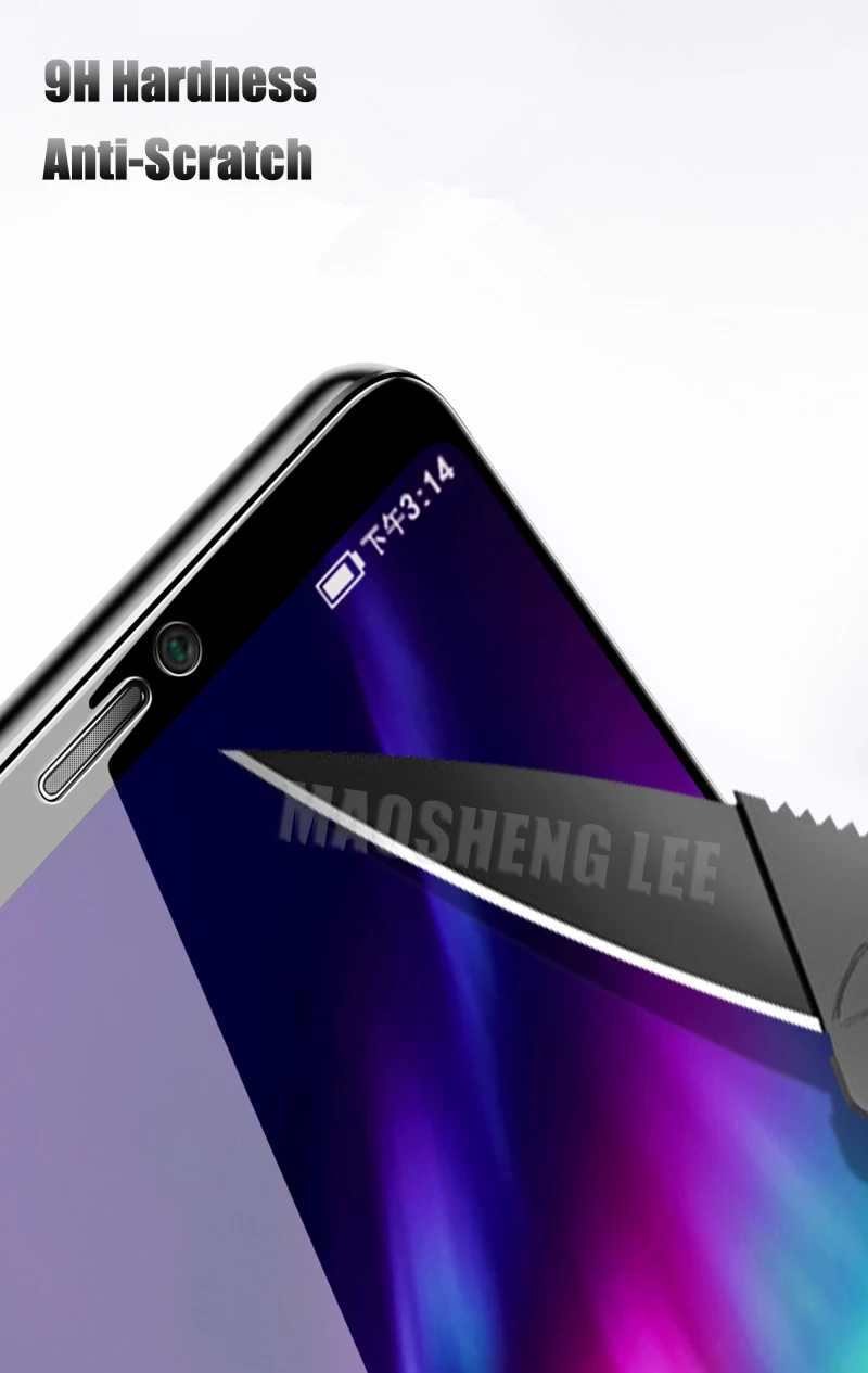 2 шт./лот, закаленное стекло для huawei honor Note 10 8X Max, Защитное стекло для экрана с защитой от Blu-ray, закаленное стекло для honor 8x max