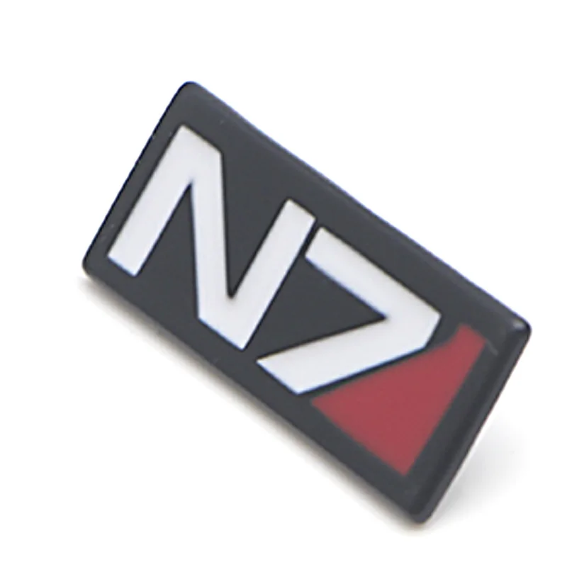 V280 Игра Mass Effect металлические эмалированные булавки и Броши Модные нагрудные