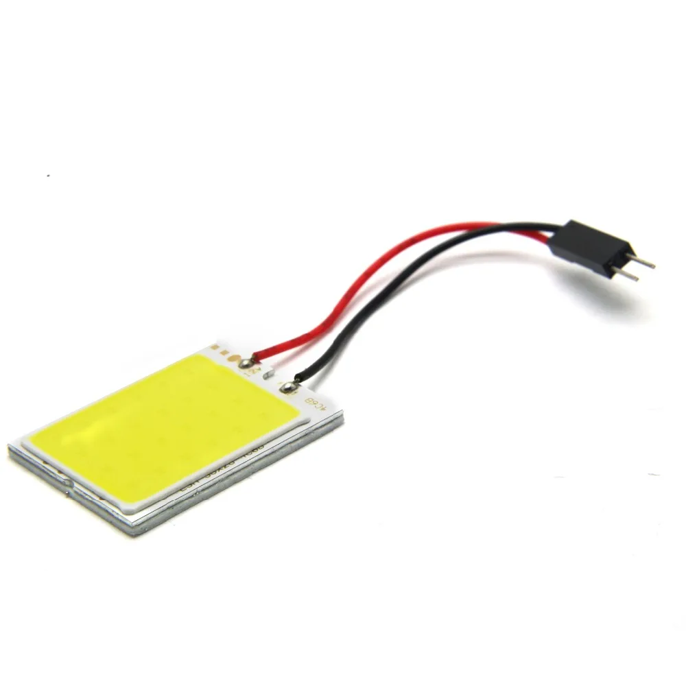 Лучшая цена T10 16 LED COB Чип Белый Автомобильный светильник Панель внутреннее чтение