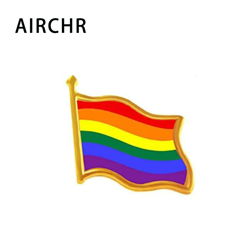 Металлическая американская брошь в виде флага 100 шт. партии оптовая продажа