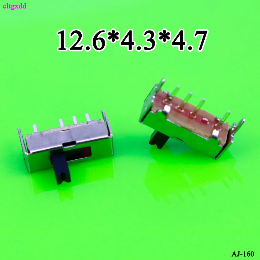 Cltgxdd 10 шт. SS13D07G4 3 положения SPDT 1P3T 6 контактная печатная плата панель Мини