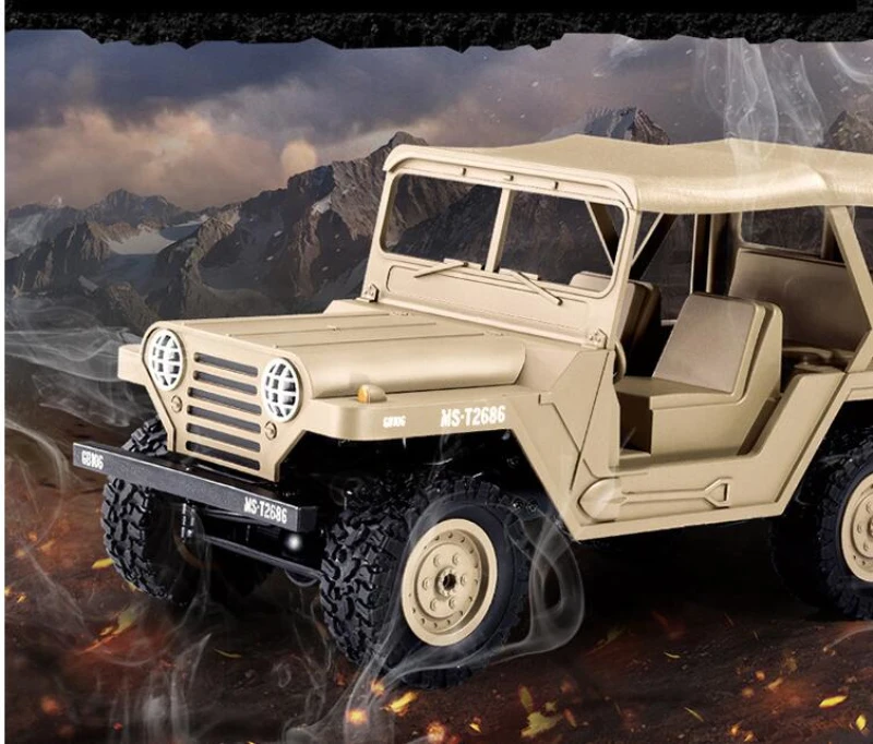 Радиоуправляемый грузовик военный пульт дистанционного управления 4WD внедорожный джип автомобиль 1/14 BG1522 BG-1522 2,4G 1:14 4X4 управляющий светильник M151 командные игрушки