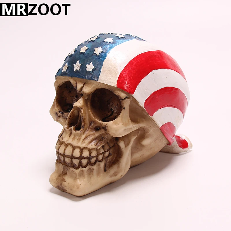 MRZOOT готический панк смолы ремесла Американский Летающий шарф креативная