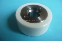 x054d413g51 m403 mitsubishi white ceramic auxiliary assist pinch roller od57x id19x t25mm for wedm ls machine parts