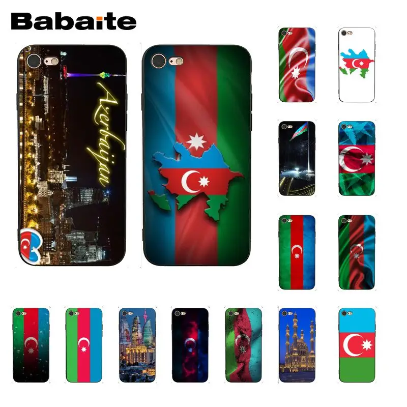 Чехол для телефона с флагом azerjan buta iphone 11 12 Pro Max 8 7 6 6S Plus X XS MAX 5 5S SE XR 12mini|Бамперы| |