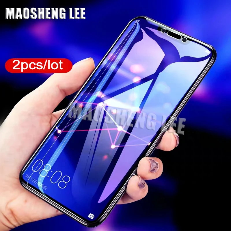 2 шт./лот, закаленное стекло для huawei mate 20 Lite mate 20 X, Защитное стекло для экрана 9 H, антибликовое стекло для huawei mate 20 X