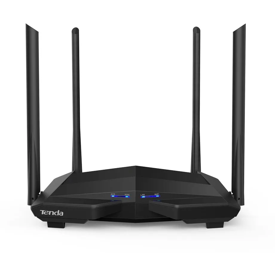 Tenda AC10 AC1200 умный двухдиапазонный гигабитный беспроводной WiFi маршрутизатор Wi-Fi ретранслятор/AP, 1 ГГц процессор, поддержка IPTV/APP управление/Beamforming