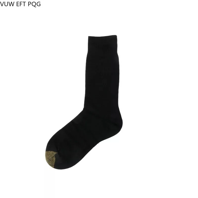 Носки мужские деловые золотистые хлопковые 2 стиля четыре сезона | Мужская одежда