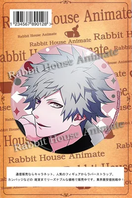 1 шт. 58 мм значок аниме Uta no prince SAMA Haruka Ren рюкзак Walleet значок булавка косплей аниме Фанаты круглая брошь - Окраска металла: 003 see mian pic