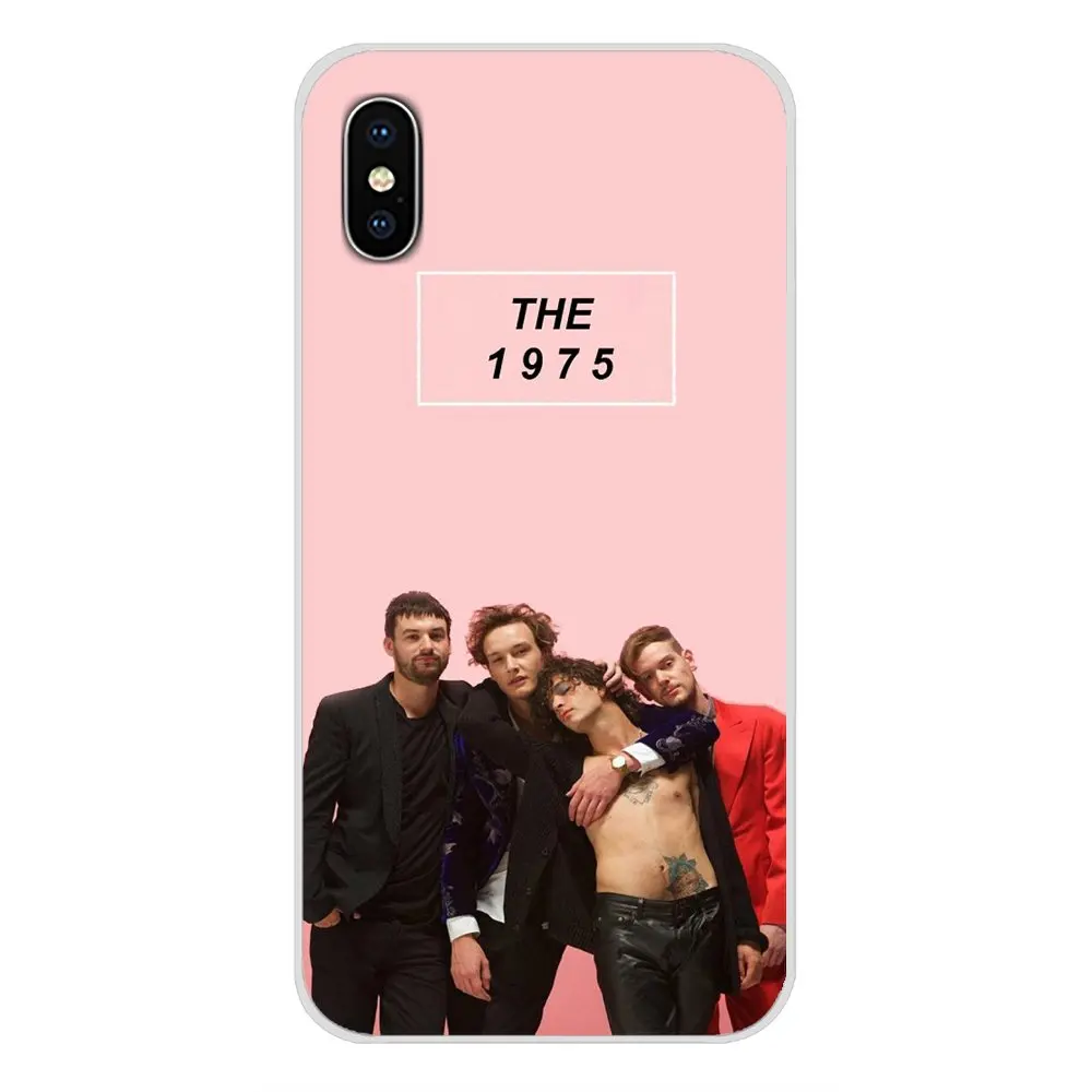 Аксессуары чехлы для телефонов чехол рок-группы the 1975 Apple iPhone X XR XS MAX 4 4S 5 5S 5C SE 6 6S 7 8