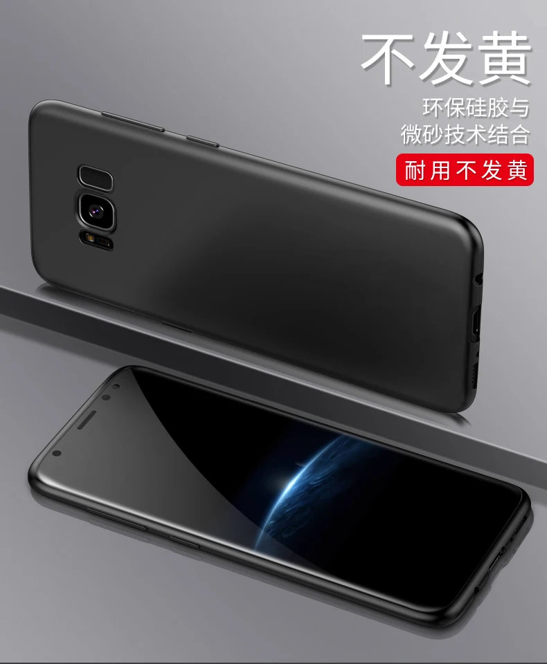 Guties для samsung Galaxy S8 S7 край мягкий чехол S9 плюс Чехол Оригинальный ультра тонкий