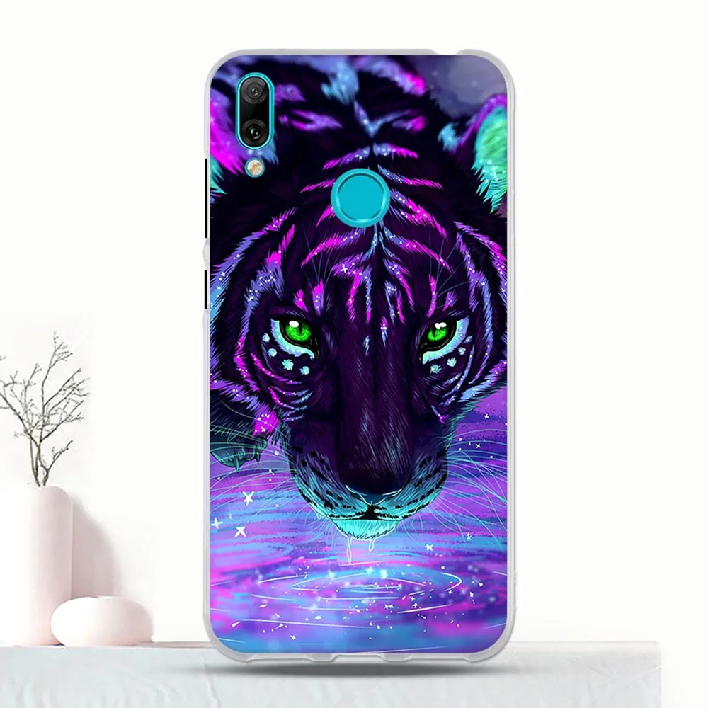 42 Чехол для huawei Y7 Y7 Pro Y7 Prime чехол для телефона TPU для huawei Enjoy 9 защитный чехол 6,26 дюйма силиконовый чехол - Цвет: 42