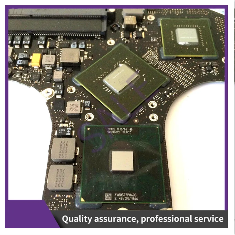 820-2330-A лоджик борд для MacBook Pro 1" A1286 2008 2,4 ГГц 2,53 ГГц 2,8 ГГц 2,93 MB470 M98A материнская плата 661-4836
