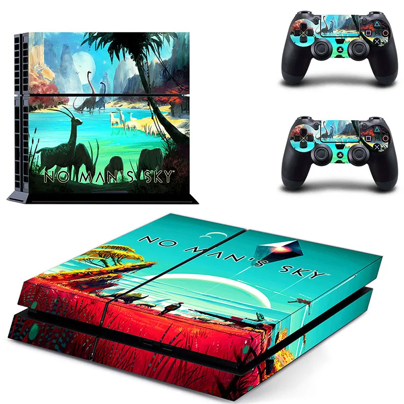 PS4 Кожи Наклейка Крышка Для Sony PlayStation 4 Консоли Наклейки И 2 Контроллера Скины