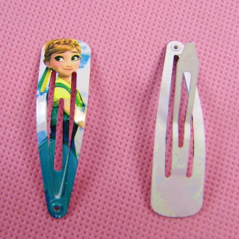 6 шт./лот disney с рисунком Эльзы из мультфильма заколка для волос Детская мультфильма «Холодное сердце косметический голова куклы резинка для волос Платье на день рождения подарок аксессуары